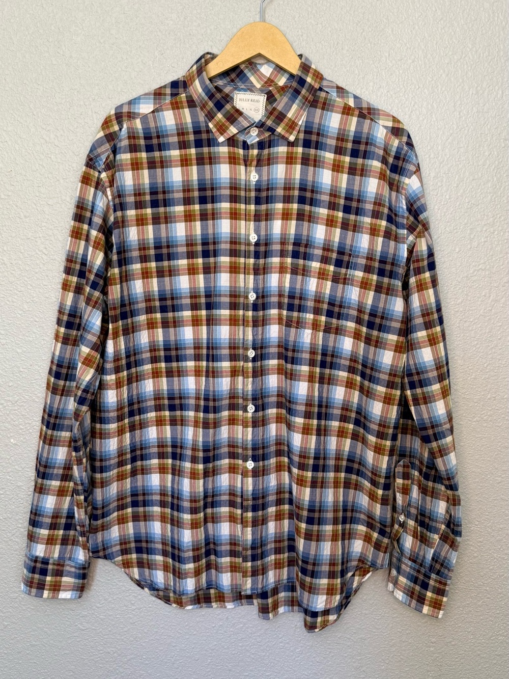 Billy Reid | Hutcheson Sport Shirt | Standard Fit | Size XXL